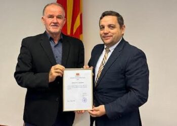 Fazli Musliu Nderohet me Mirënjohje nga Ambasadori i Maqedonisë Veriore, Shkëlqesia e Tij, z.Rexhep Demiri