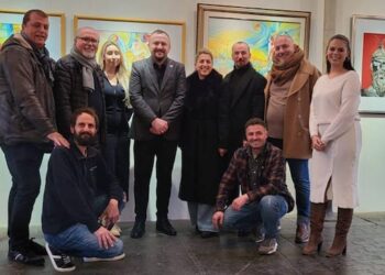 Shefi i Misionit Konsullor i Kosovës në Cyrih në Ekspozitën e Shoqatës së Arteve Pamore “ArtPlisi”