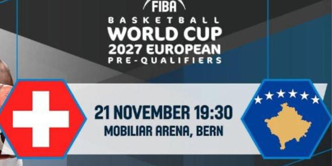 „Eurobasket 2027“, Zvicra i pret Dardanët më 21 Nëntor