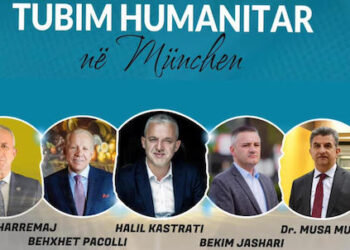 Sonte, Münheni i Gjermanisë, do të Jetë Sofër e Madhe e Bëmirësisë me Personalitete të Dëshmuara të Kombit!