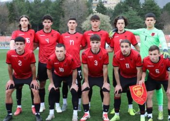 Shqipëria U-19 fiton miqësoren ndaj Maqedonisë së Veriut, vendos goli i Leart Krasniqit