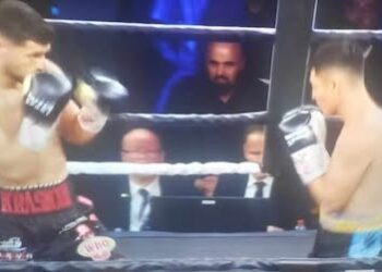 Ardian Krasniqi, nipi i legjendës së boksit, Luan Krasniqi, sonte ka treguar zemër të madhe