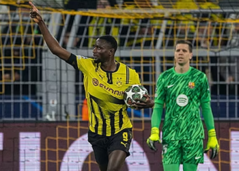 Tre golat e Guirassy nuk mjaftojnë për Dortmundin, Barça në gjysmëfinale