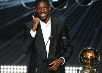 Ousmane Dembele është fitues i Topit të Artë