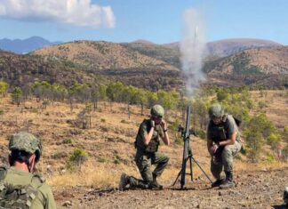 FSK zhvillon qitje me mortaja 60, 81 dhe 120 mm në Shqipëri
