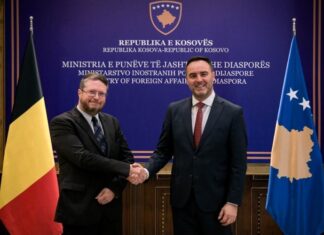 Konjufca pret ambasadorin e ri të Belgjikës, në fokus forcimi i bashkëpunimit bilateral