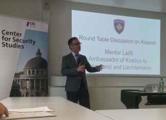 Ambasadori Latifi në ETH Zürich: Diskutim i hapur për Kosovën, Ballkanin dhe sfidat e sigurisë