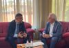 Akad. Skënder Gjinushi priti ambasadorin e Republikës së Azerbajxhanit në Shqipëri z. Anar Huseynov