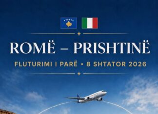 Romë–Prishtinë, tani edhe më afër: Nis fluturimi i parë direkt