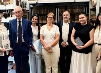 Beppe Ghisolfi viziton Bibliotekën Kombëtare, dhuron libra dhe forcon urat kulturore Shqipëri-Itali