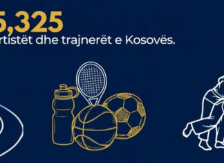 Ministria e Sportit ndan mbi 625 mijë euro për 150 sportistë dhe trajnerë