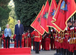 Von der Leyen në Tiranë, në fokus integrimi i Shqipërisë në Bashkimin Europian