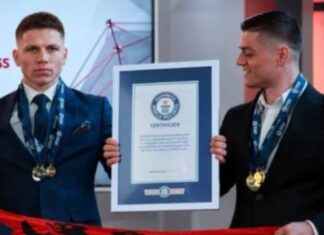 Shqiptarët që thyen rekorde Guinness
