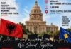Diaspora shqiptare proteston në Austin kundër verdiktit në Hagë
