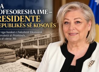 NGA PROFESORESHA IME – PRESIDENTE E REPUBLIKËS SË KOSOVËS
