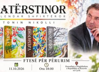 Në Cyrih përurohet “Katërstinori – Kalendar shpirtëror” i poetit Tonin Nikolli
