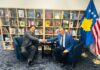Ambasadori Blerim Reka diskuton me përfaqësues të CUNY-t për mbështetjen e anëtarësimit të Kosovës në OKB